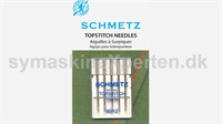 Symaskine-nåle Topstitch Metallic str. 80 Schmetz 5 stk.